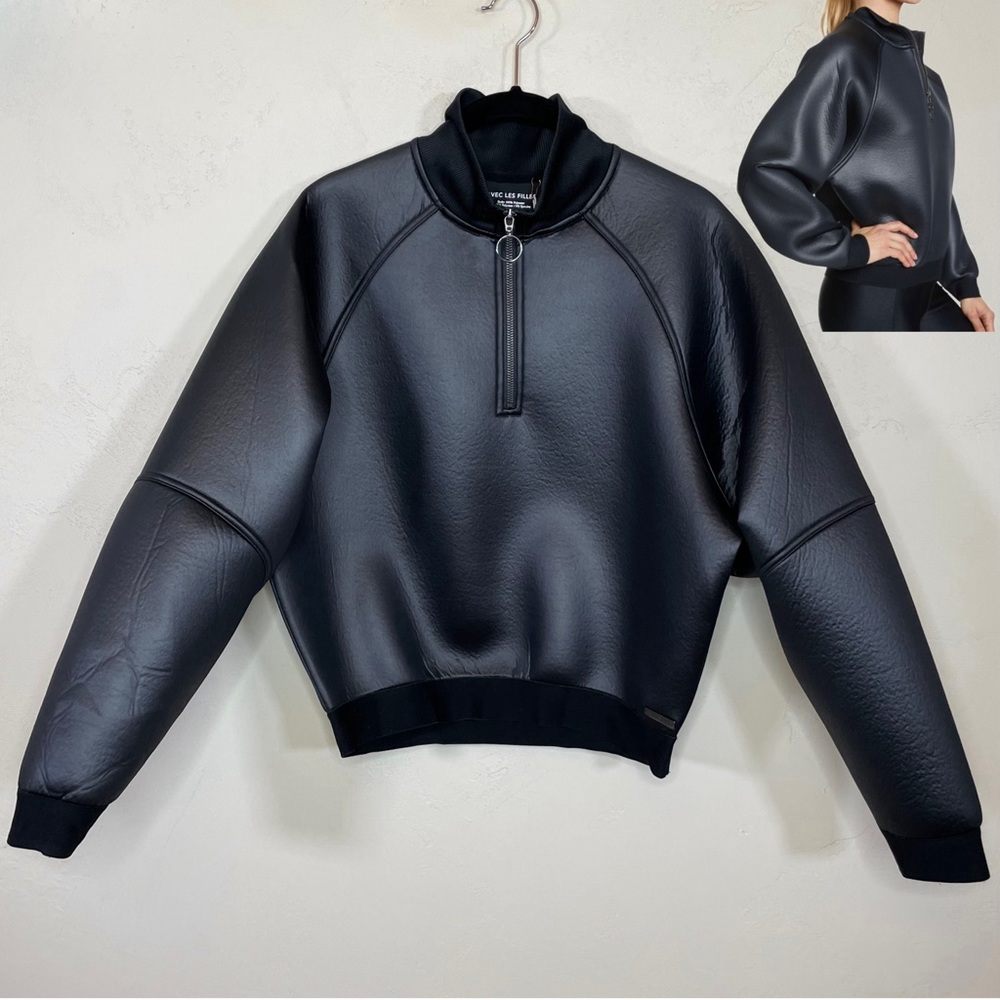 Avec Les Filles Black Sweatshirt